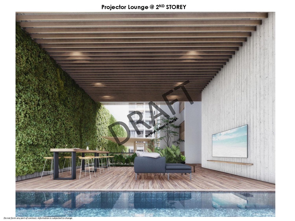 Mori Freehold Condo Projector Lounge @ 2nd Storey