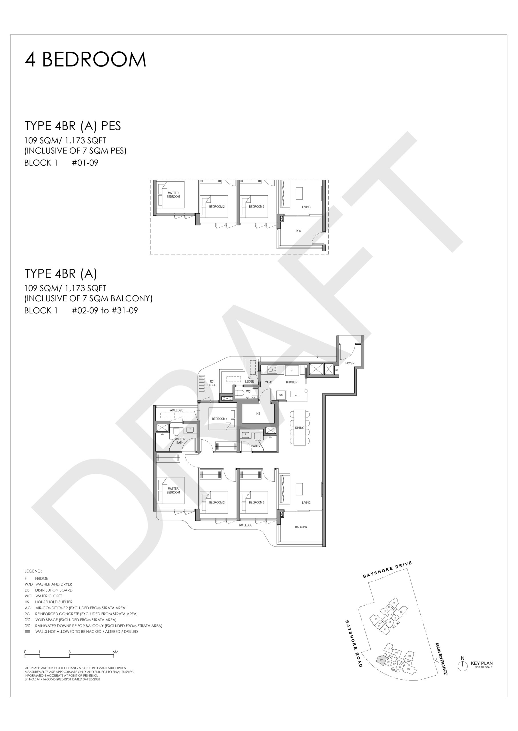 Vela Bay 4 Bedroom Floor Plan