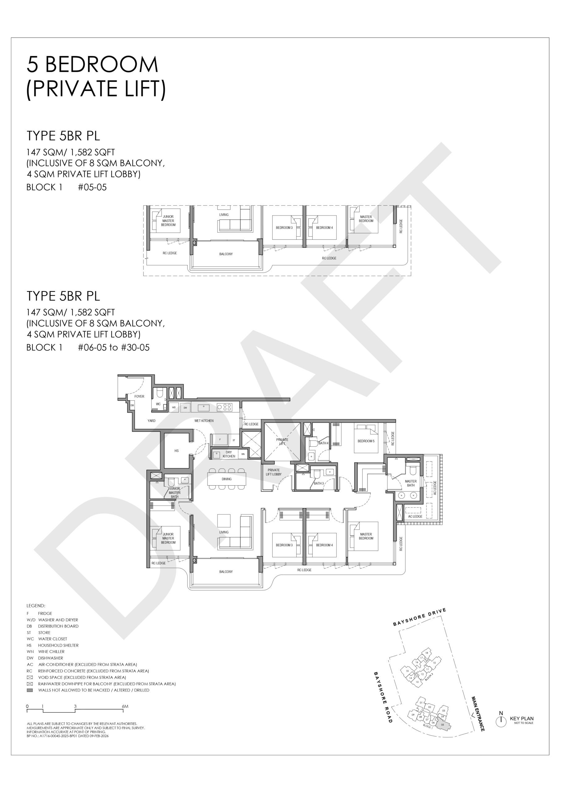 Vela Bay 5 Bedroom Floor Plan