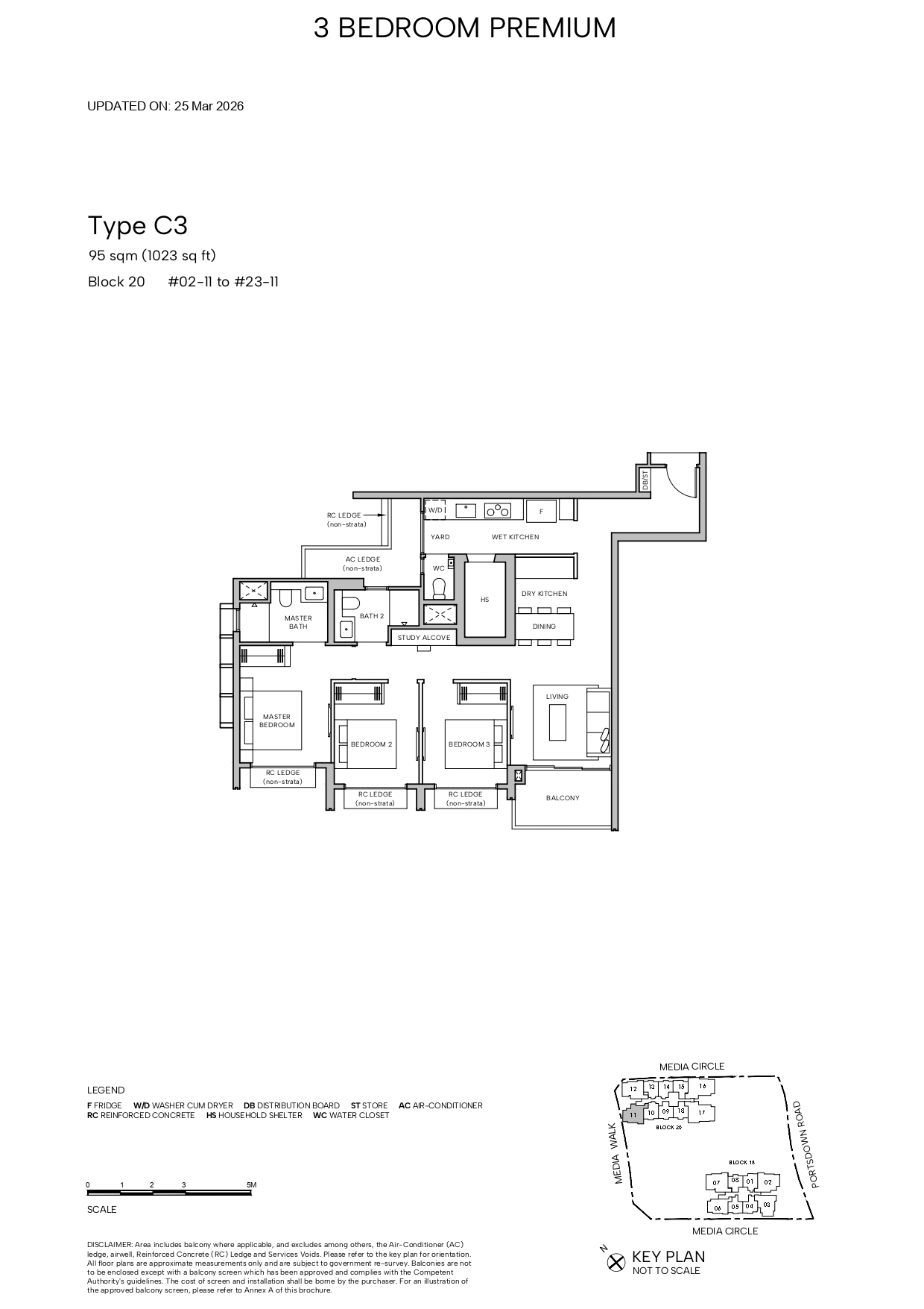 Hudson 3 Bedroom premium C3