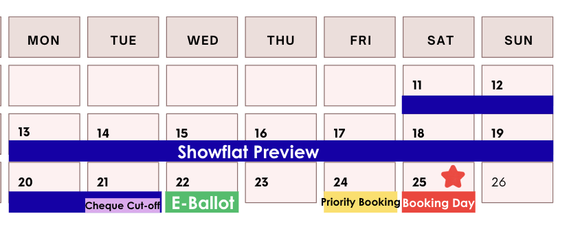 tengah garden residences calendar