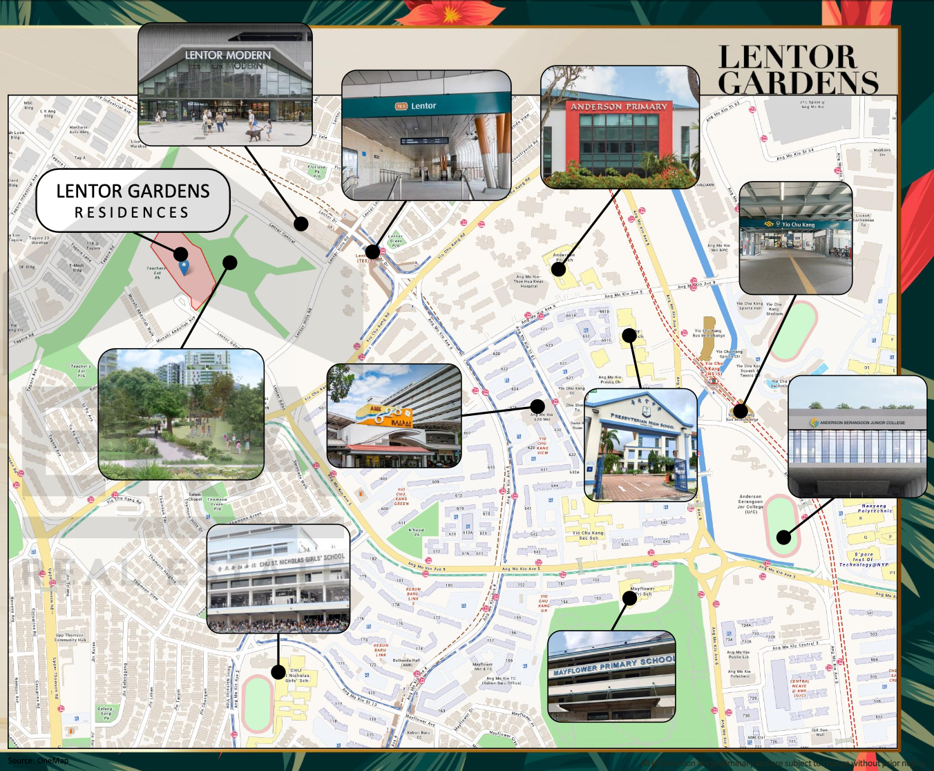 lentor garden residences location