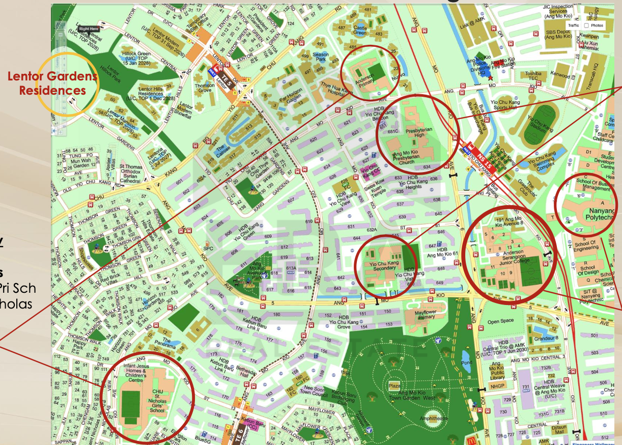 lentor garden residences school