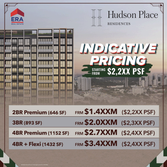 hudson place residences price