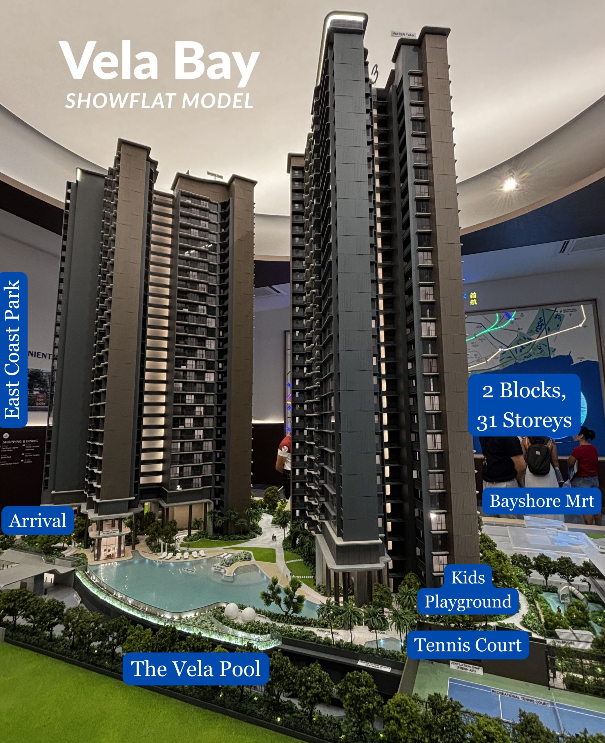 Vela bay showflat model