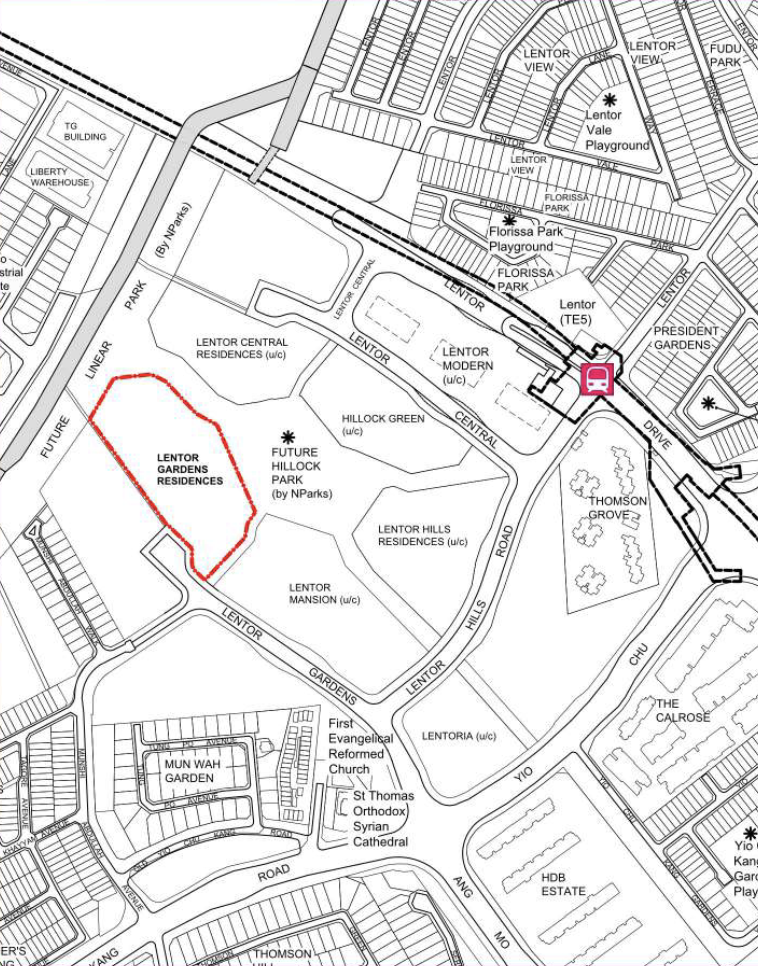lentor gardens location