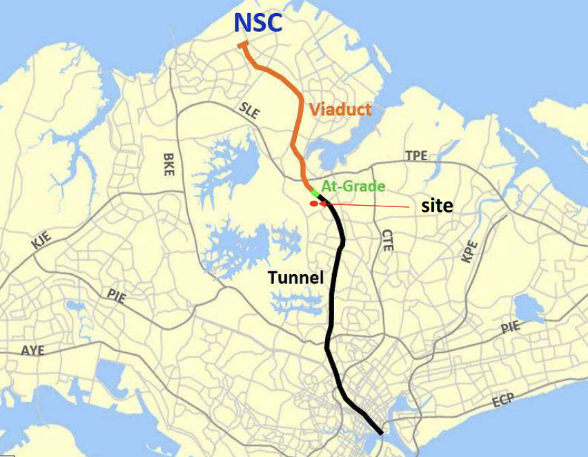 North South Corridor for Lentor Garden