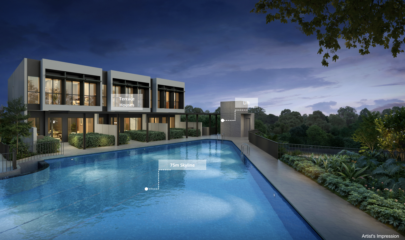 Lentor Garden Residences Terrace House
