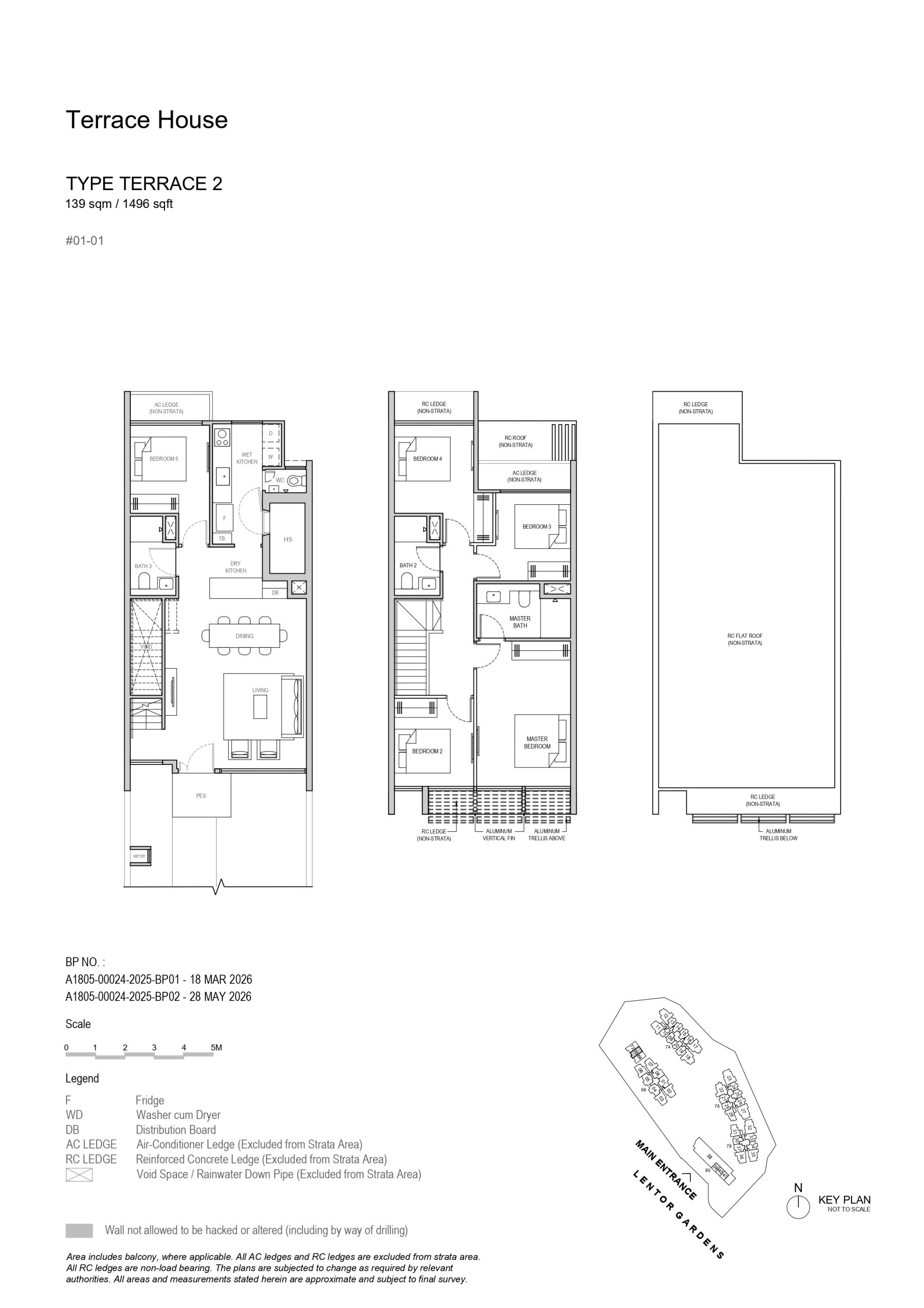 Lentor Garden terrace house 2 floorplan