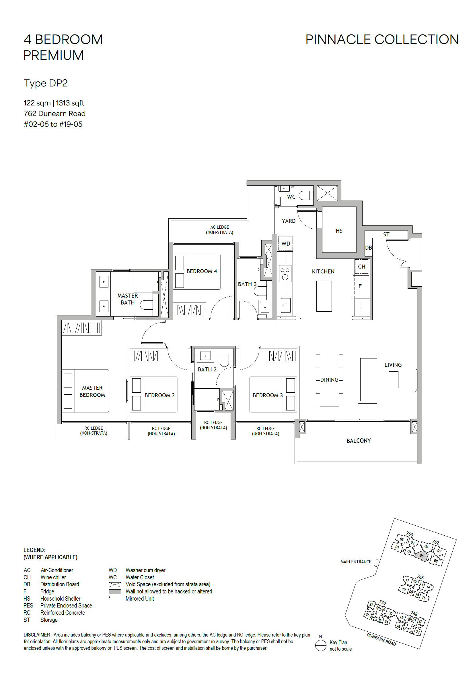 4 Bedroom Premium DP2 Floorplan