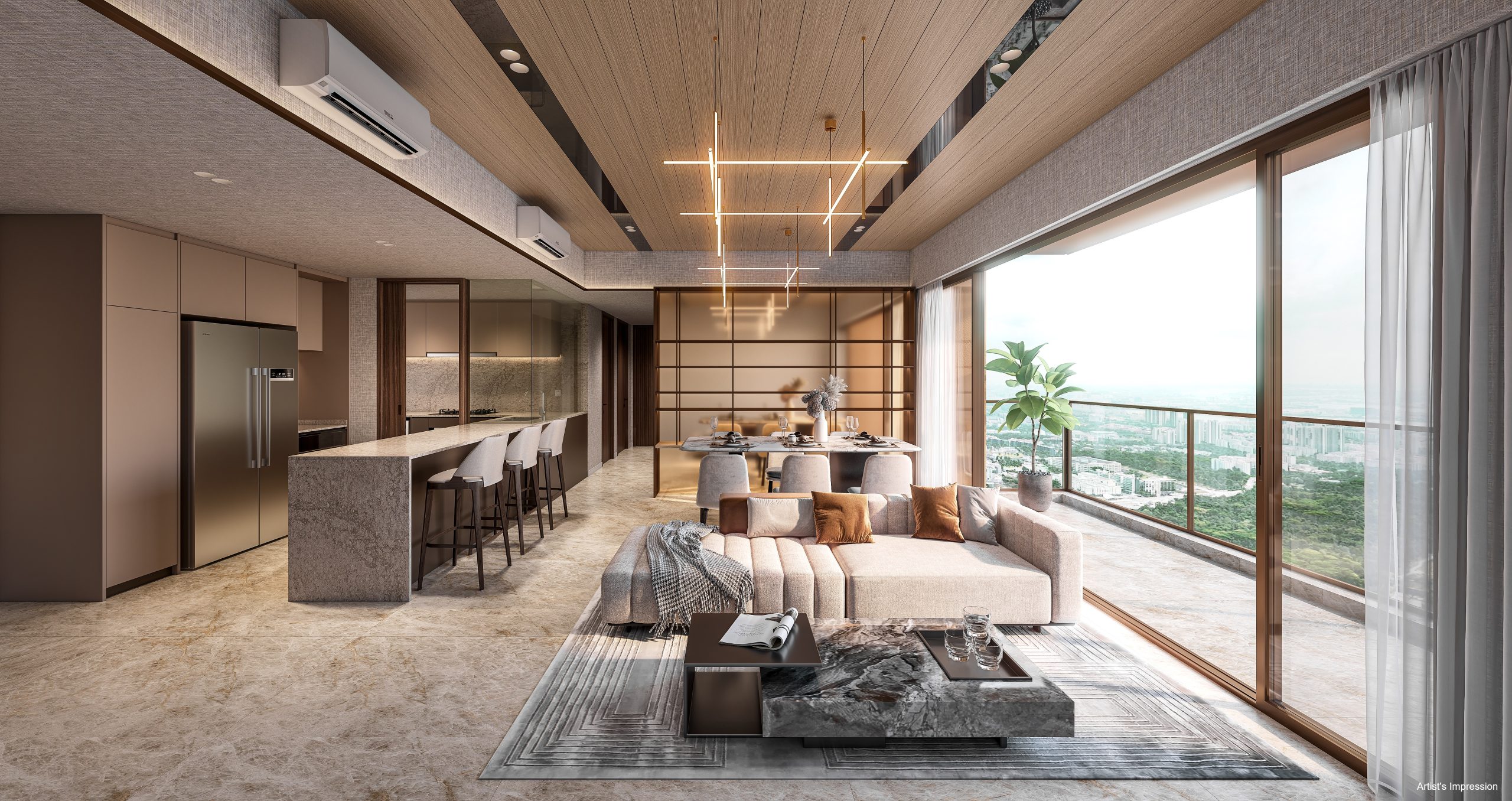 Dunearn House Living Dining