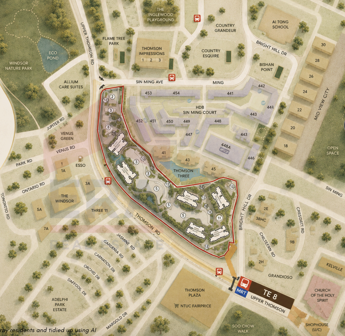 Thomson reserve location