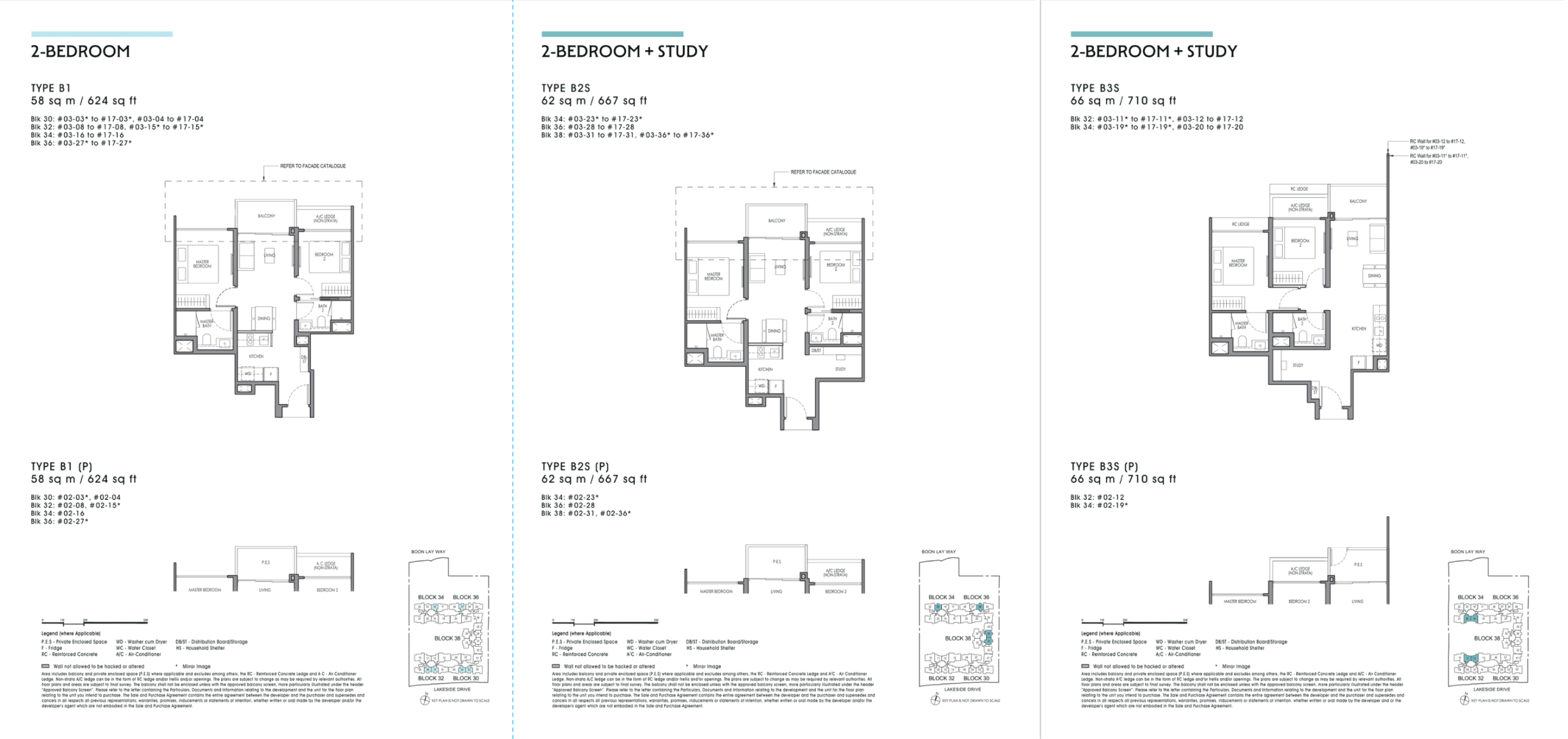 Lucerne Grand 2 Bedroom Floor Plan