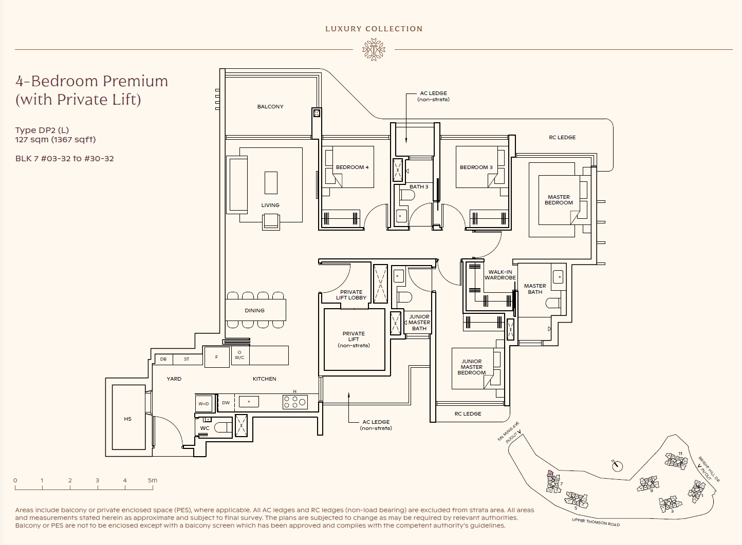 thomson reserve 4 bedroom premium dp2 floorplan