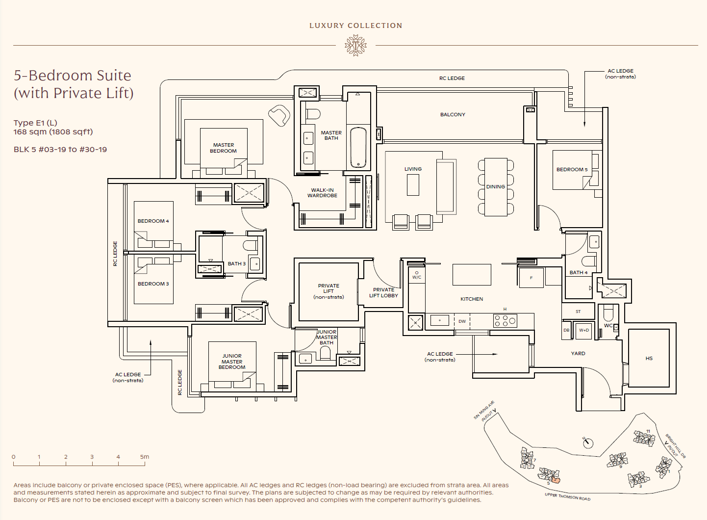 thomson reserve 5 bedroom floorplan